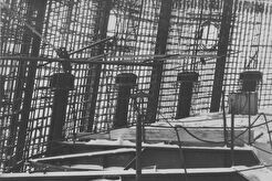 Строительство Останкинской телевизионной башни (1961)