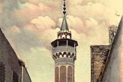 Tunis.&nbsp;Rue des Teinturiers.&nbsp;El Jedid Masjid (1900)
