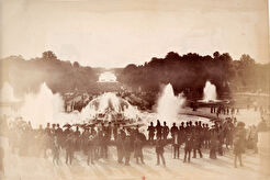 Parc de Versailles. Le Bassin de Latone (1885)