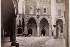 Veduta del Palazzo delle Mercanzie (1860)