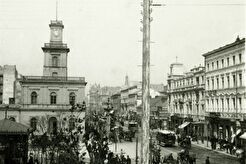 Dworzec Wiedeński – Ulica Marszałkowska (1900)