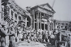 Строительство санатория "Металлург" (1953)
