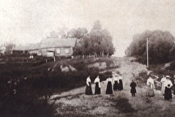 Вид деревни Савелки (1903)