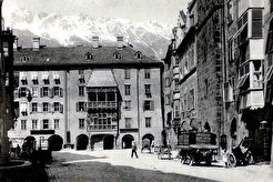 Innsbruck. Blick auf das Goldene Dachl (1890)