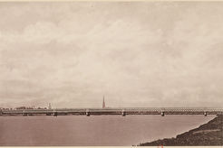 Pont de chemin de fer a Bordeaux (1876)