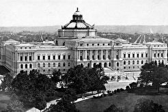 Photograph of the Library of Congress' Thomas Jefferson Building (1905)