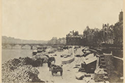 Vue prise du Pont des Saints-Pères (1852)