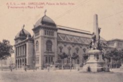 Palacio de Bellas Artes Y monumento á Rius y Taulet (1900)