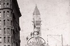 Triumphal arch on Bay Street (1901)