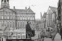 Dam tijdens de eerste dagen van de Duitse bezetting (1940)