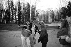 Улица Золотодолинская, двор дома № 31 (1991)