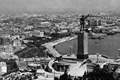 Нагорный парк с памятником С.М.Кирову (1960)