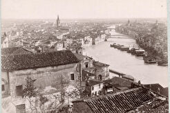 Vue générale, l'Adige (1875)