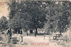 Սարդարի պարտեզի նրբանցք: Аллея Сардарского сада (1900)