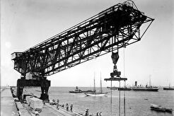 Grue dans le port de Casablanca (1921)