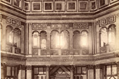 Firenze.  Battistero l'interno (1852)