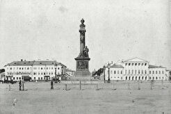 Памятник Михаилу Фёдоровичу Романову и Ивану Сусанину в Костроме (1894)