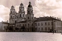 Плошча Свабоды ў перыяд нямецка-фашысцкай акупацыі (1941)