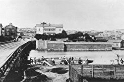 Siltasaari ja Pitkäsilta (1866)