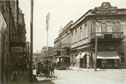 Угол ул. Мариинской (Корганова) и ул. Молоканской (Хагани) (1900)