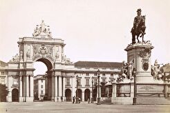 Estátua equestre de D. José I & Praça do Comércio (1850)