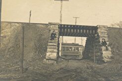 Audubon. Nicholson Road Railroad Bridge (1900)