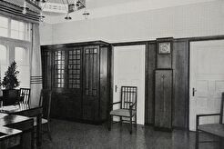 Neubau der „Münchner Neuesten Nachrichten“, Zimmer des Chefs (1904)