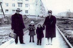 Строительство улицы Академической (с 1962 г. - Морской проспект) (1960)