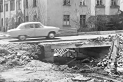 Строительство подземного перехода на ул. К. Маркса (1973)