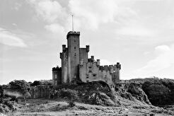 Dunvegan Castle on the Isle of Skye. Scotland (1934)