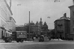 Львов. Вид на Соборную площадь (1960)