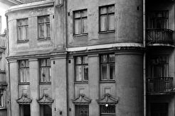 Mikonkatu 11, pihakuva (1960)