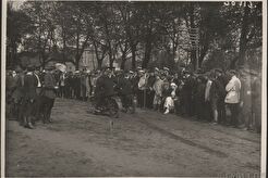 Большие мотоциклетные состязания в Петровском парке (1923)