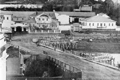 Плотина Миасского пруда (вид с севера) (1890)