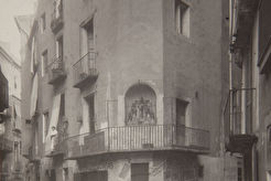 Entrades als carrers Graciamat i Sant Crist de la Tapineria (1900)
