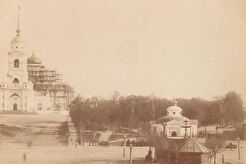Успенский собор во время реставрации (1888)