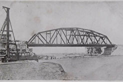 Ж.д. мост у Батайска через р. Койсуг (1918)