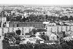 Аэроснимок над рекой Мухавец (1960)