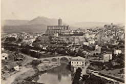 Manresa. Vista desde el este (1850)