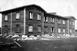 Строительство новых жилых домов на 3 участке (1930)