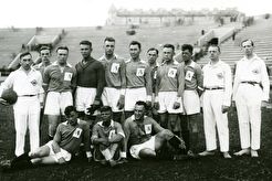 Сборная Ленинграда на стадионе Ленина (1934)