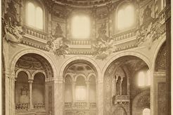 Ravenna. Interno del Tempio di San Vitale (1865)