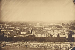 Veduta dal Monte dei Cappuccini (1860)