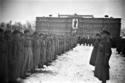 Площадь Свободы. Празднование 21-й годовщины Октябрьской революции (1938)